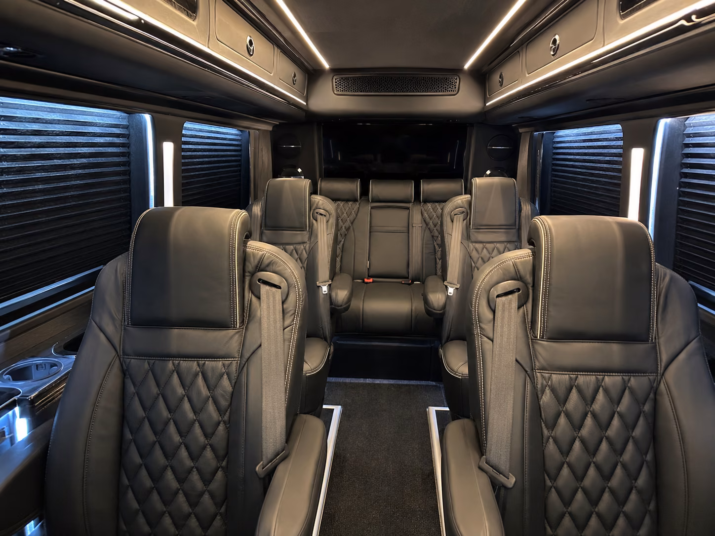 guest shuttles to the wine cellar and wedding venues around huntsville