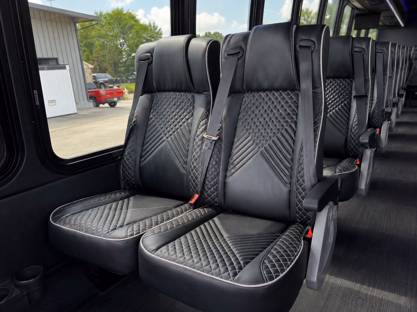 huntsville charter bus interior